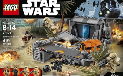New Rogue One Battle on Scarif Lego Set available on Walmart.com