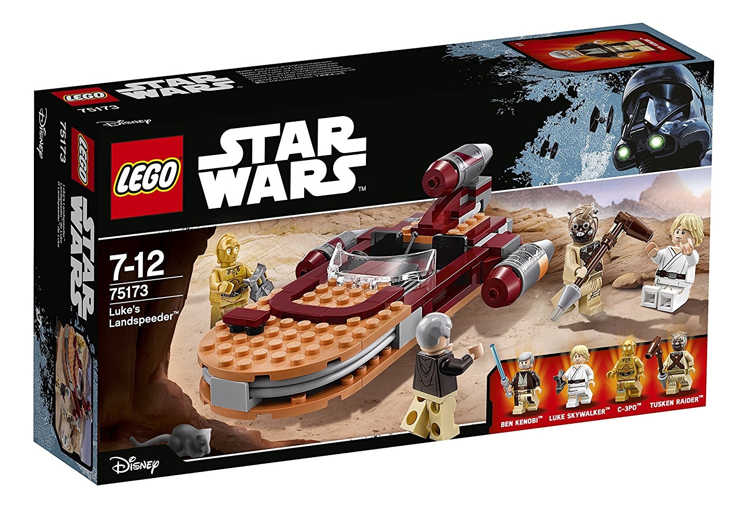 RO (ANH) Luke's Speeder Lego Set 1