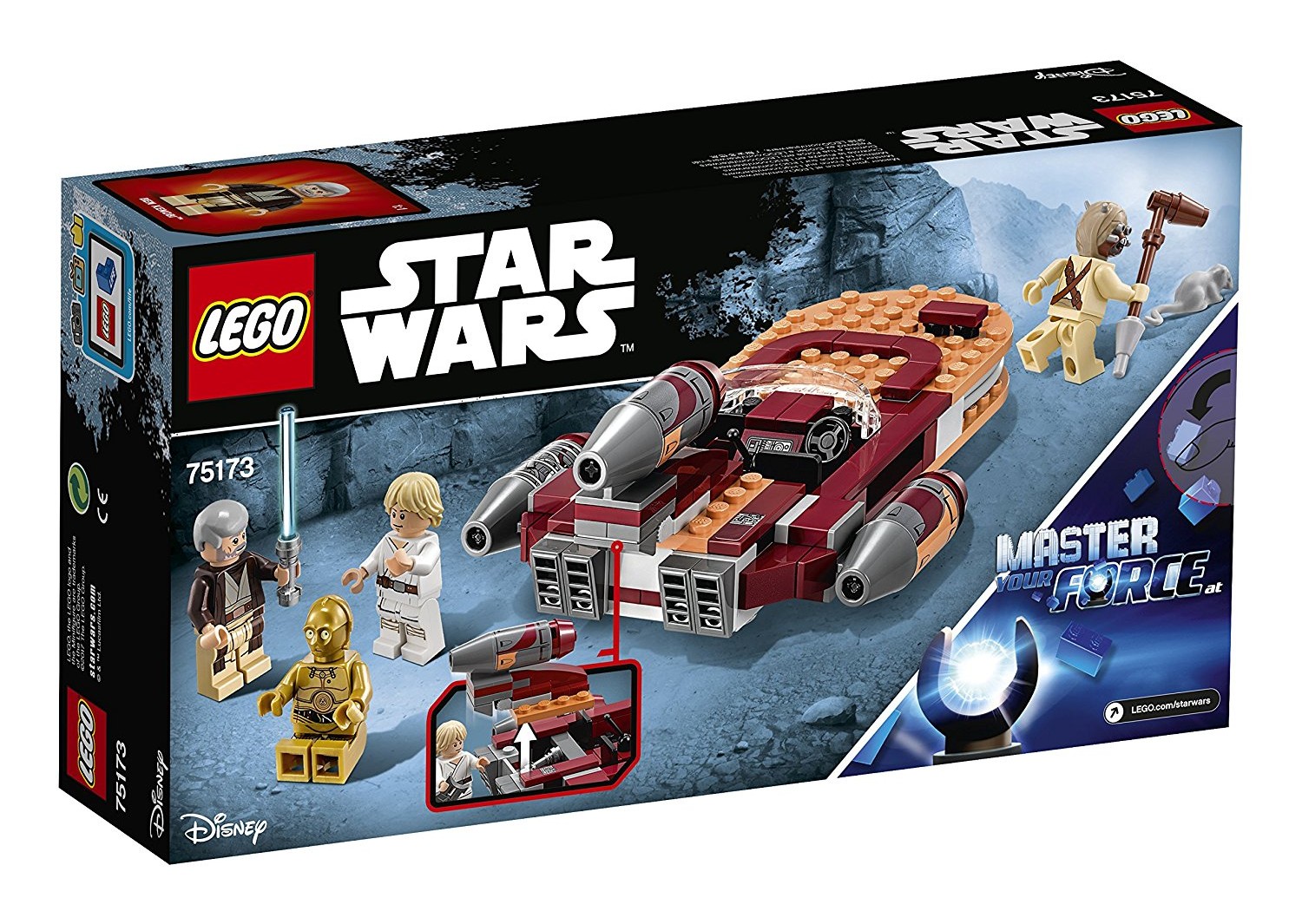 RO (ANH) Luke's Speeder Lego Set 2