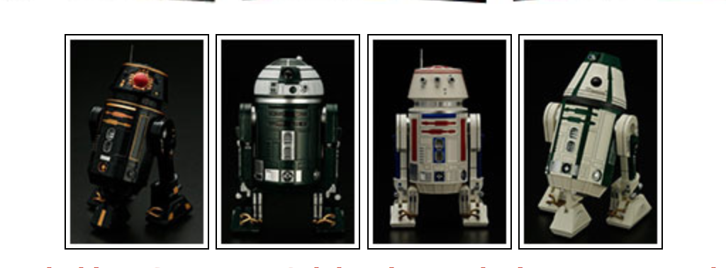 New Exclusive Star Wars Droid ARTFX+ Statues now available for pre-order on Kotous.com