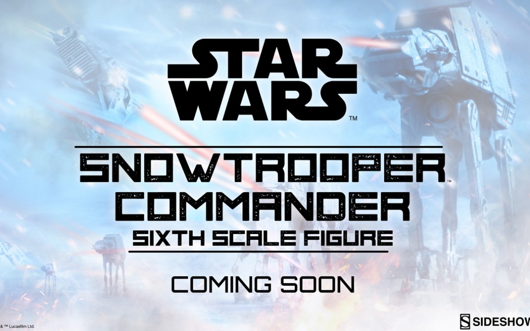 New Empire Strikes Back 1/6th Scale Snowtrooper Commander Figure coming soon!