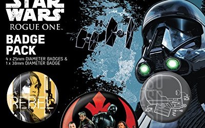 New Rogue One Rebels Button Badge Set available on Amazon.com