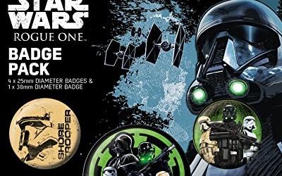 New Rogue One Empire Button Badge Set available on Amazon.com