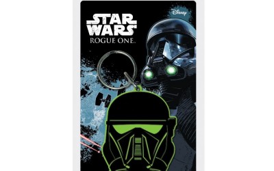 New Rogue One Imperial Deathtrooper Helmet Rubber Key Ring available on Amazon.com