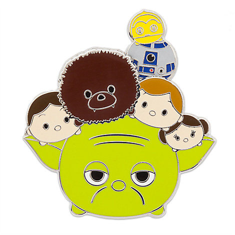 New Star Wars Heroes Tsum Tsum Pin available on DisneyStore.com