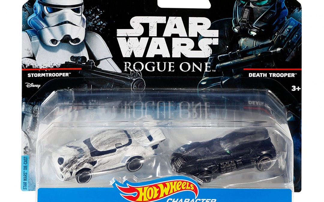 New Rogue One Hot Wheels Character car 2-pack available on Walmart.com