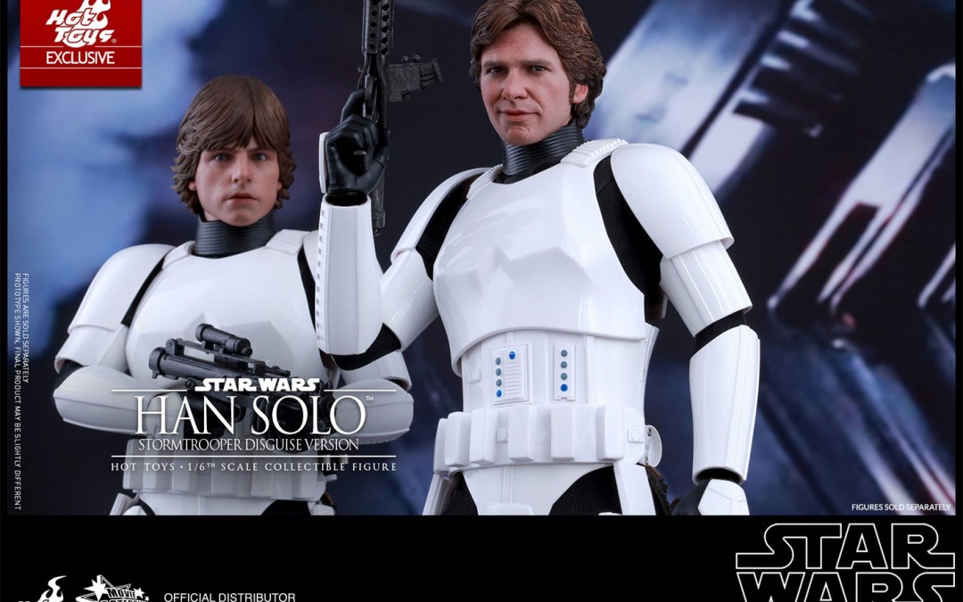 New Han Solo (Stromtrooper Disguise) 1/6th scale figure from Hot Toys available pre-order, price revealed