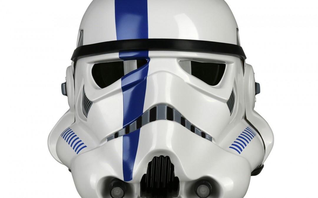 New Star Wars Stormtrooper Commander Helmet available on Anovos.com
