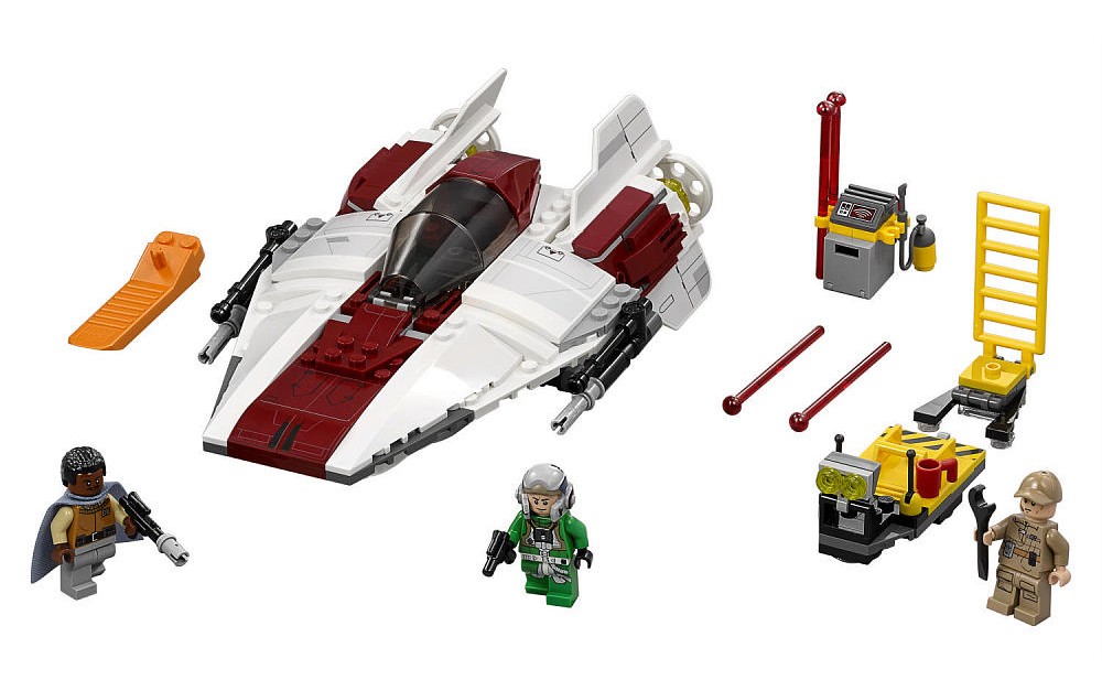 RO (ROTJ) A-Wing Fighter Lego Set 2