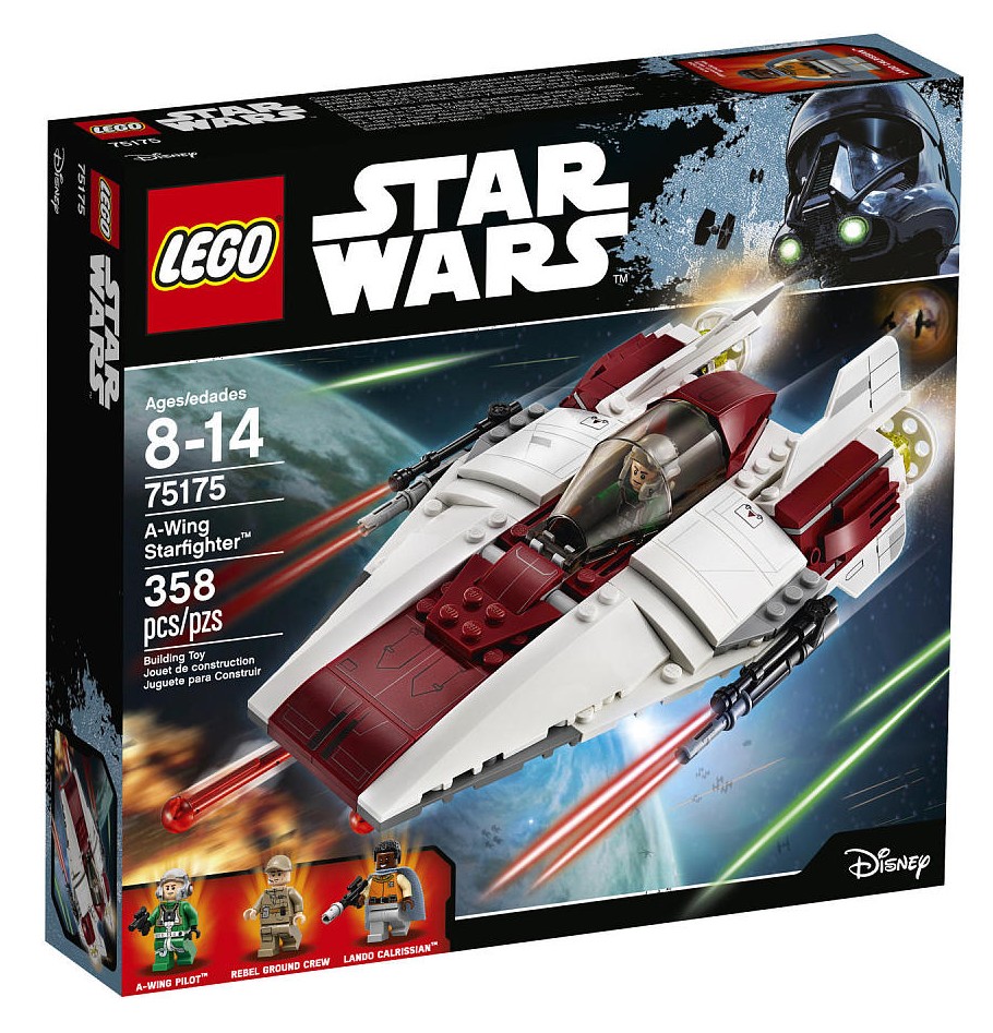 RO (ROTJ) A-Wing Fighter Lego Set 1