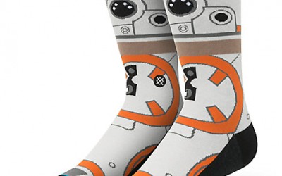 New Force Awakens BB-8 Thumbs-Up Socks available on DisneyStore.com