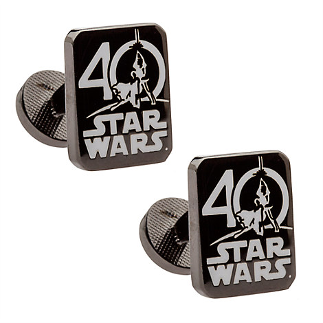 New Star Wars 40th Anniversary Cufflinks Set available on DisneyStore.com