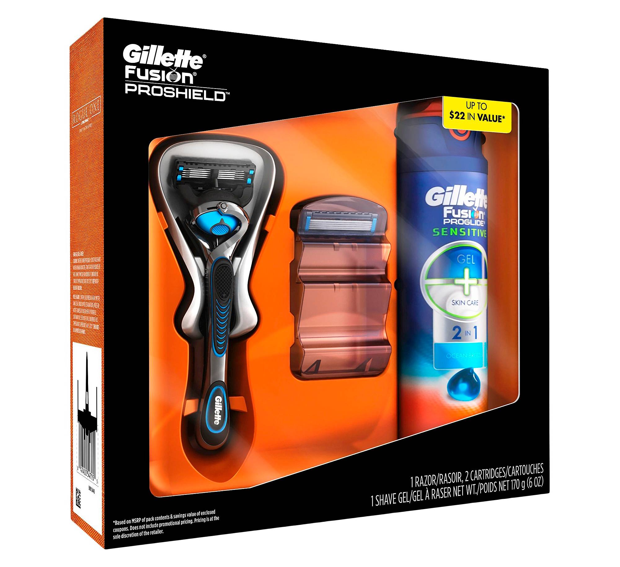 RO Gillette® Fusion® Proshield Chill set 2