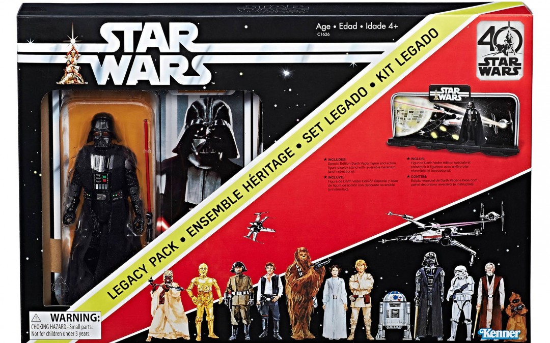 New Black Series 40th Anniversary Legacy Star Wars Figure Pack available on Walmart.com