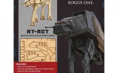 New Rogue One AT-ACT Walker Wood Model Kit available on Walmart.com