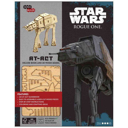 New Rogue One AT-ACT Walker Wood Model Kit available on Walmart.com