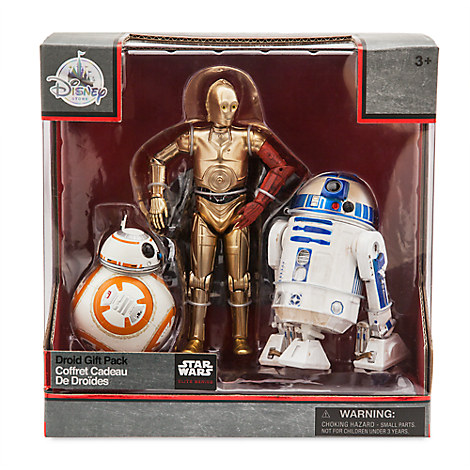 New Force Awakens Elite Series Die Cast Droid Figure pack available on DisneyStore.com