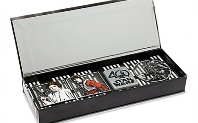 New 40th Anniversary Star Wars Pin Set available on DisneyStore.com