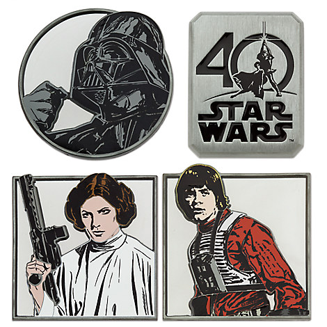 SW 40th Anniversary Pin Set 3