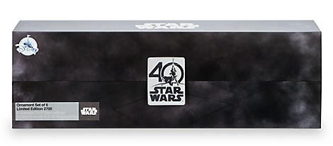 SW 40th Anniversary Ornament Set 1