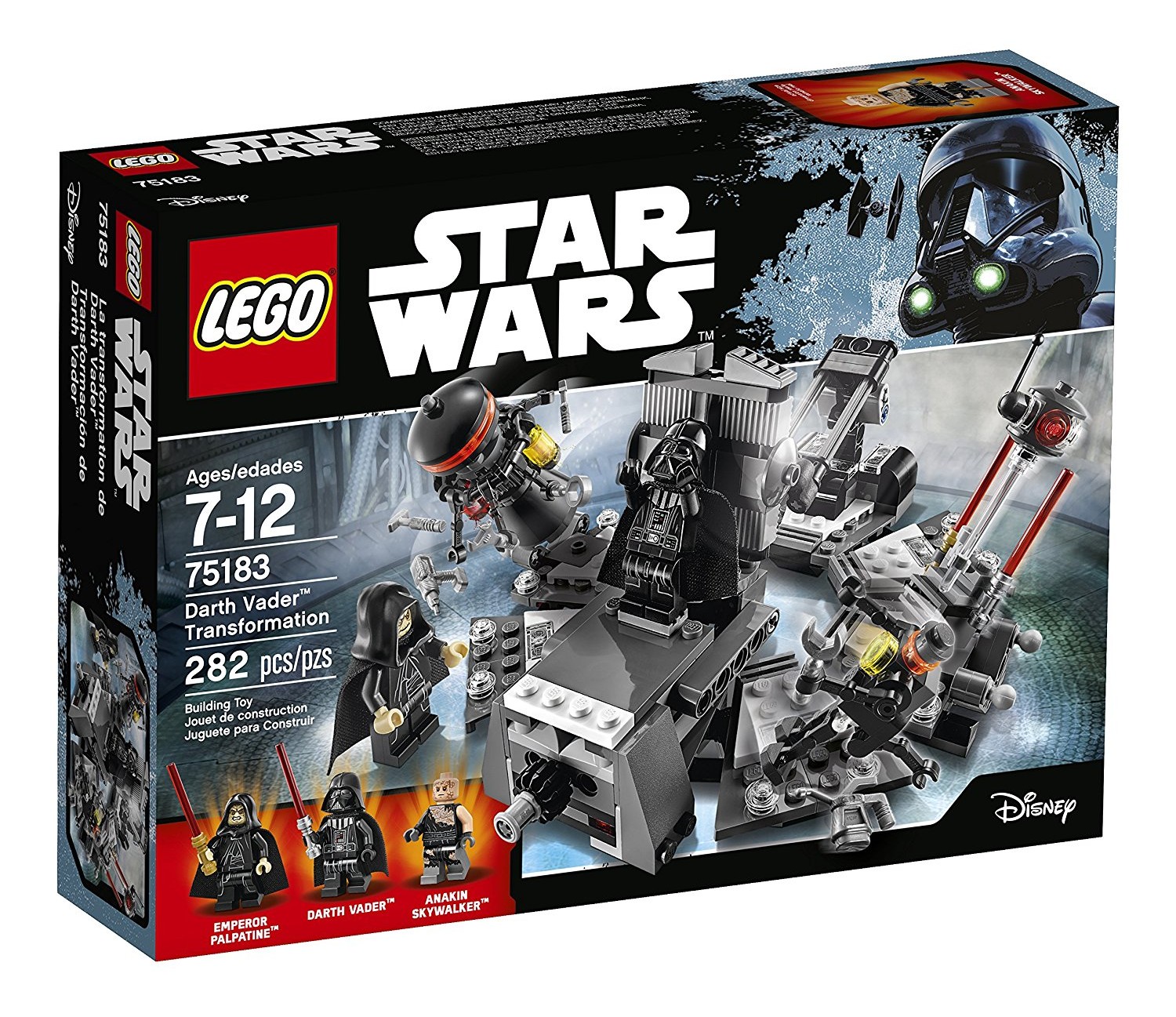 RO (ROTS) Darth Vader Transformation Lego Set 1