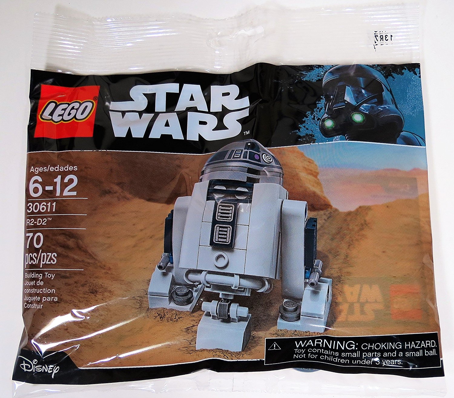 RO R2-D2 Piece Lego Polybag Mini-Figure