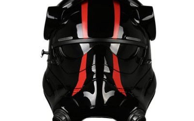 New First Order Special Forces Tie Fighter Pilot Helmet accessory available on Anovos.com