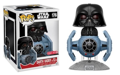 New Deluxe Darth Vader in Tie Fighter Funko Pop! Toy available on Walmart!