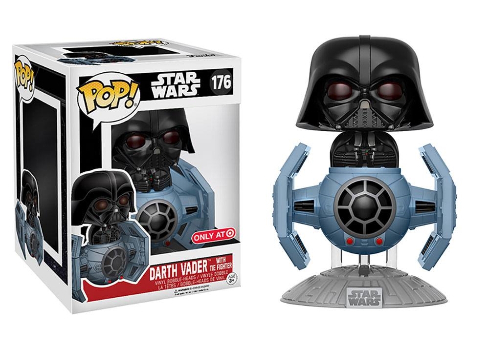 SW FP Darth Vader in Tie Fighter BH Toy