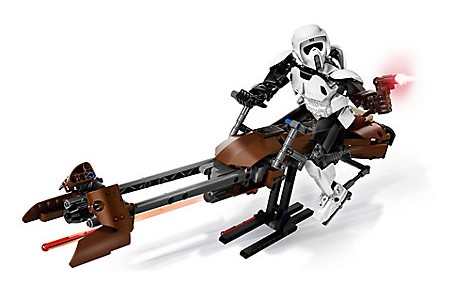 ROTJ Scout Trooper BF and Speeder Bike Lego Set 3