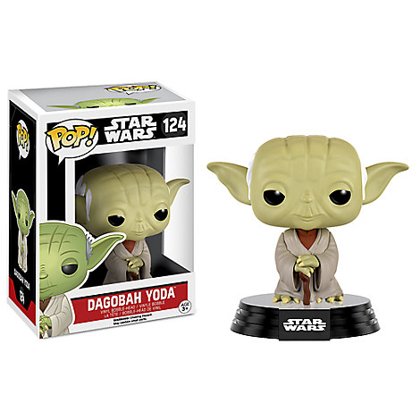 New Funko Pop! Yoda Vinyl Bobble Head toy available on DisneyStore.com