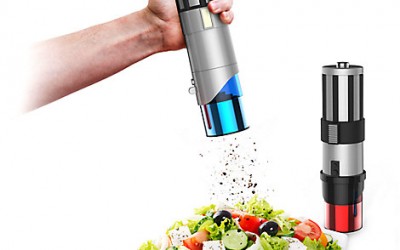 New Star Wars Lightsaber Salt & Pepper Mill Set available on DisneyStore.com