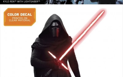 New Rogue One (Force Awakens) Kylo Ren Window Decal Figure available on Walmart.com