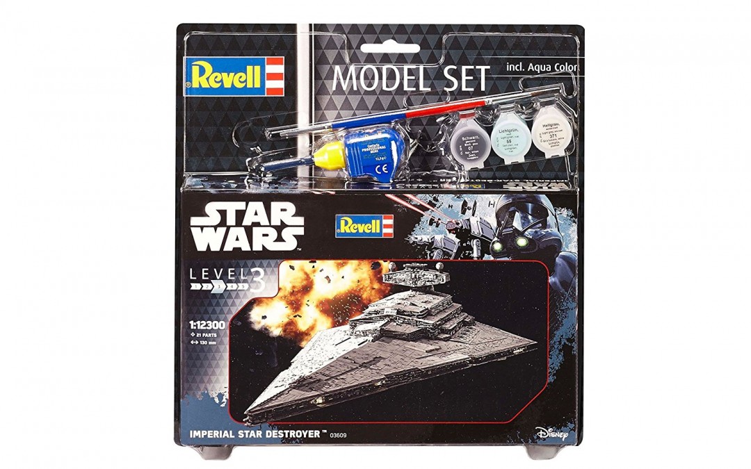 New Rogue One Level 3 Imperial Star Destroyer Model Kit available on Amazon.com