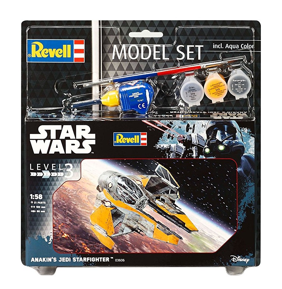 RO (ROTS) Jedi Star Fighter Model Kit 1