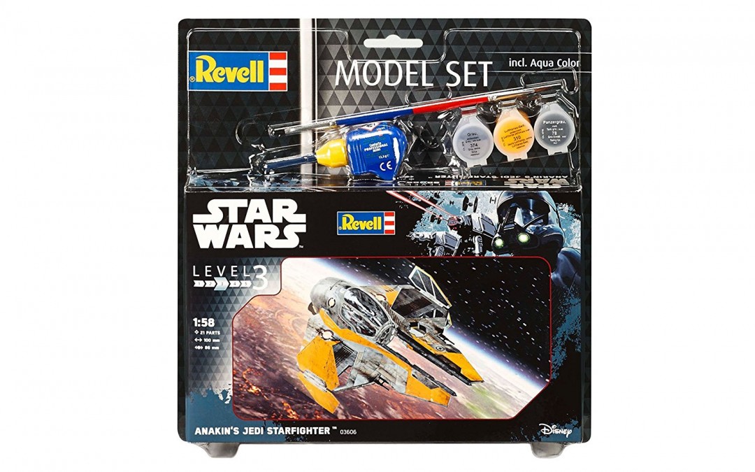 New Rogue One (Revenge of the Sith) Anakin's Jedi Starfighter Model Kit available on Amazon.com