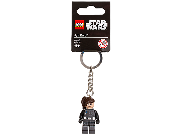 RO Jyn Erso Lego Keychain figure 1