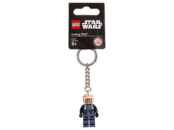 RO Y-Wing Lego Keychain Figure 1