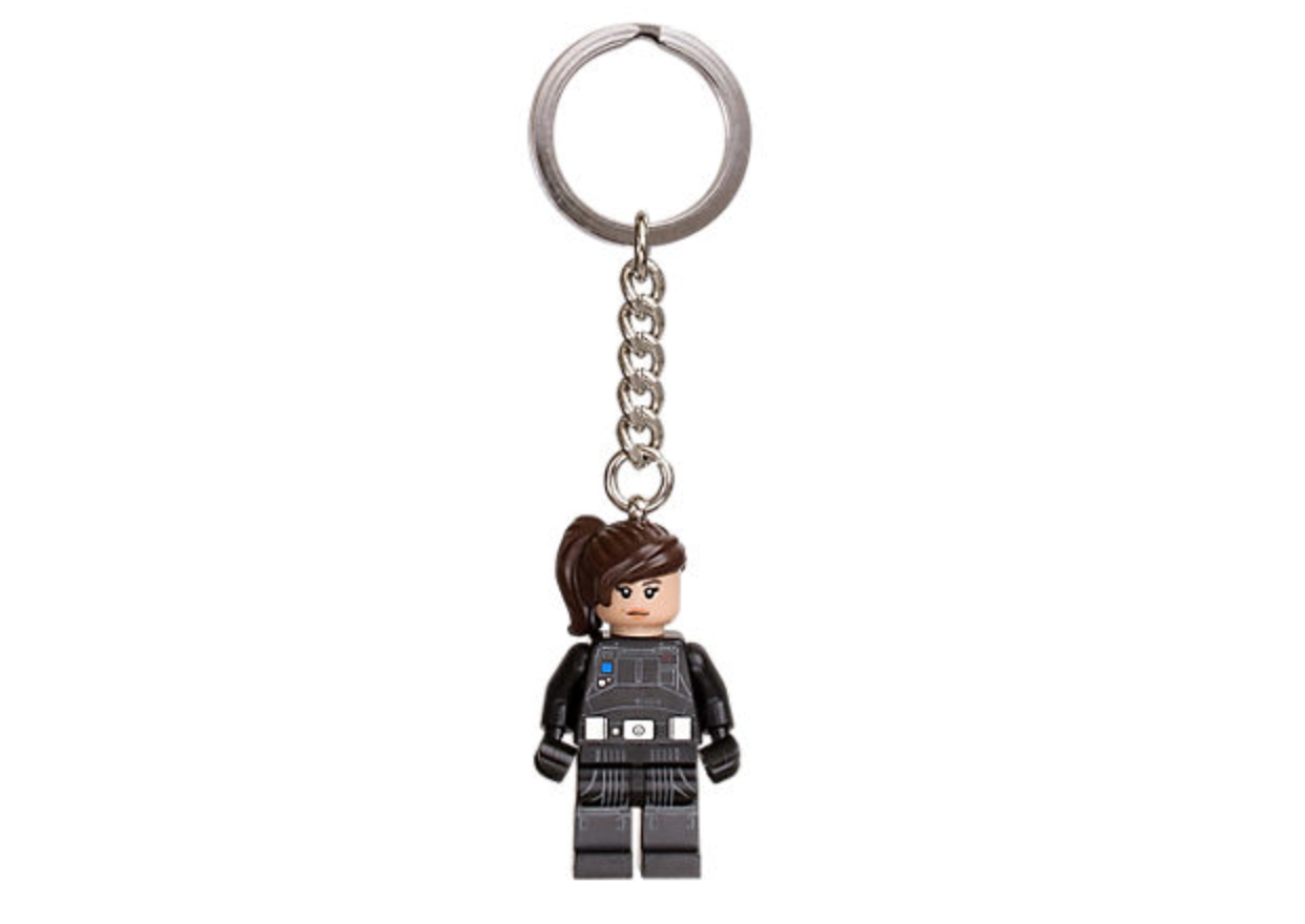 RO Jyn Erso Lego Keychain figure 2