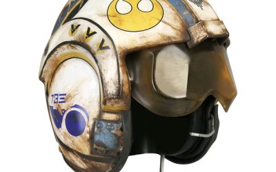 New Force Awakens Rey's Salvaged X-Wing Helmet Accessory available on Anovos.com