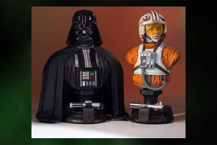 New A New Hope Vader and Luke Classic Mini Busts revealed on Gentlegiantltd.com