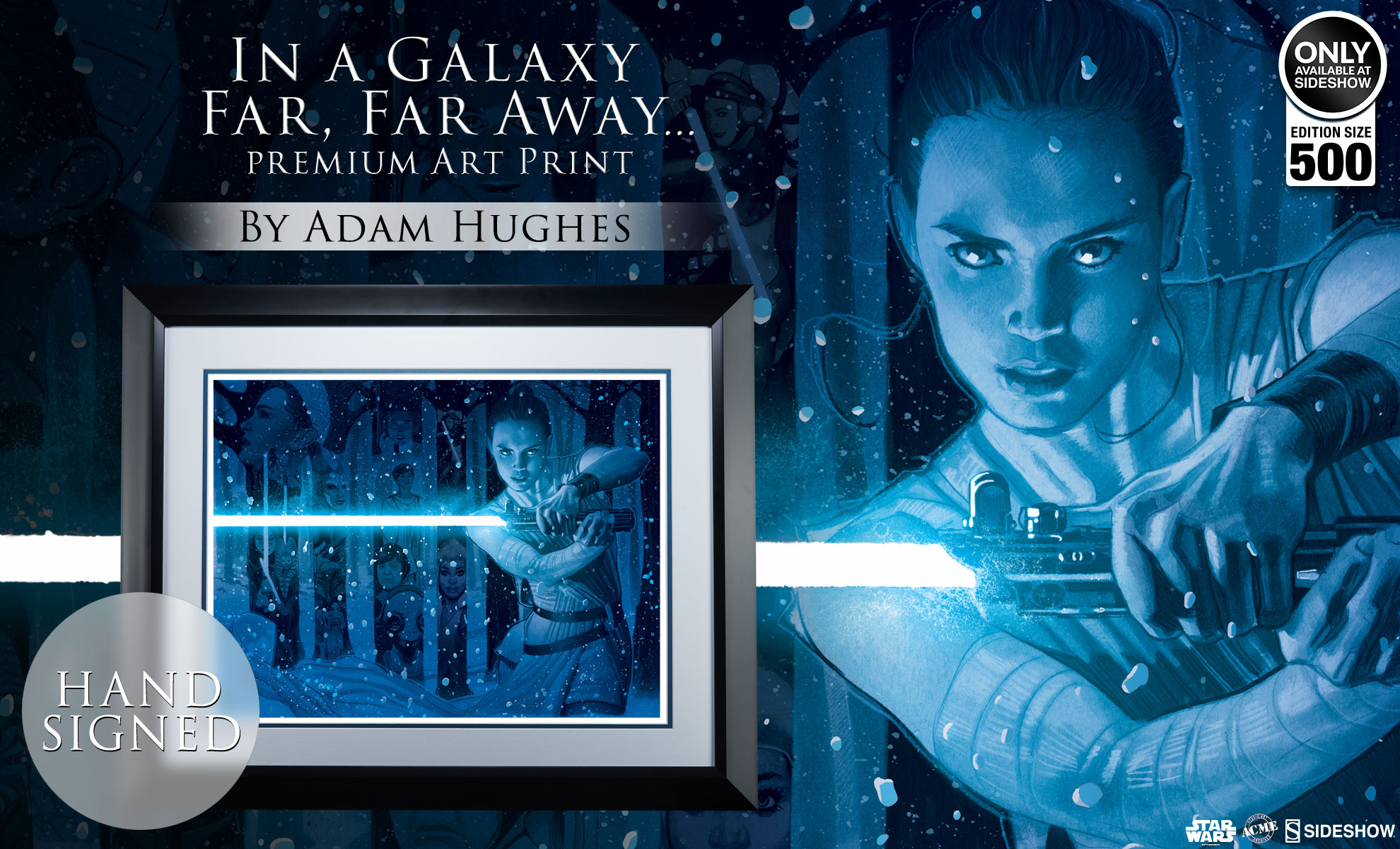 New In A Galaxy Far Far Away Art Print Coming Soon