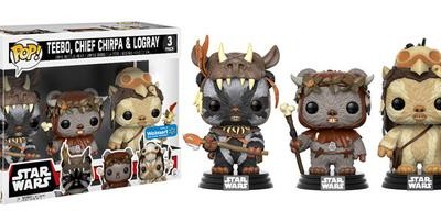 Two New Exclusive Funko Pop! Bobble Head Toy 3-Packs coming soon to Walmart!
