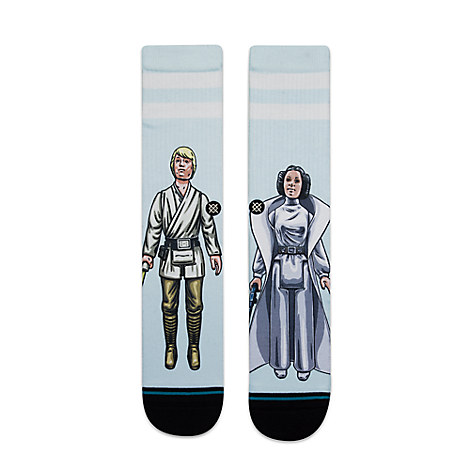 Luke Skywalker and Princess Leia Socks 3