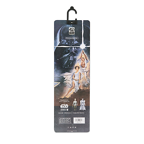 Luke Skywalker and Princess Leia Socks 2