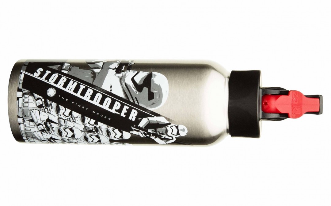 New Force Awakens First Order Stormtrooper Stainless Steel Water Bottle with Straw Lid available on Target.com