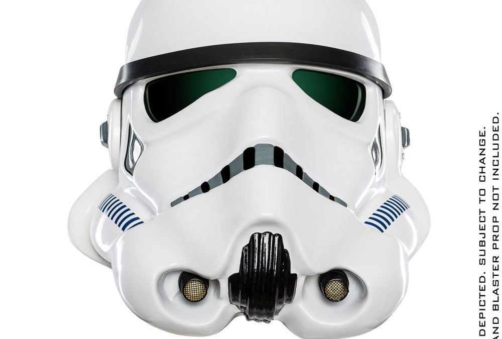 New Rogue One Stormtrooper Helmet available on Walmart.com