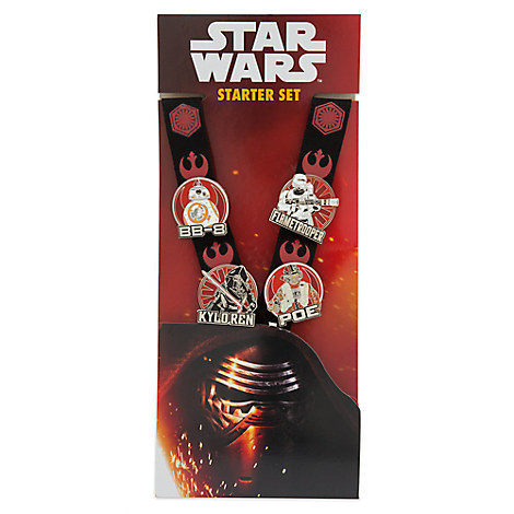 disney star wars pin starter set