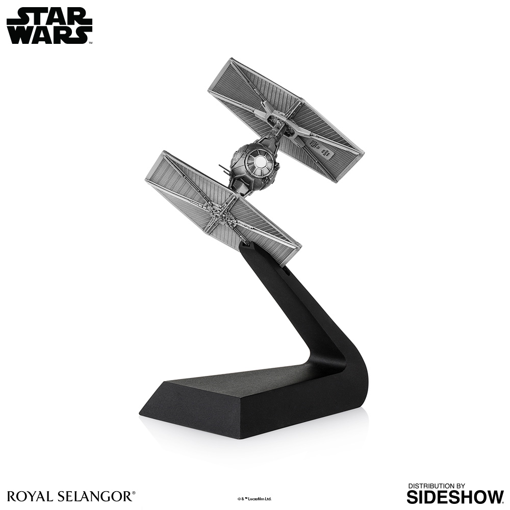 SW Imperial Tie Fighter Pewter Collectable Statue 4