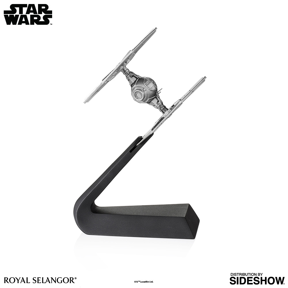 SW Imperial Tie Fighter Pewter Collectable Statue 5